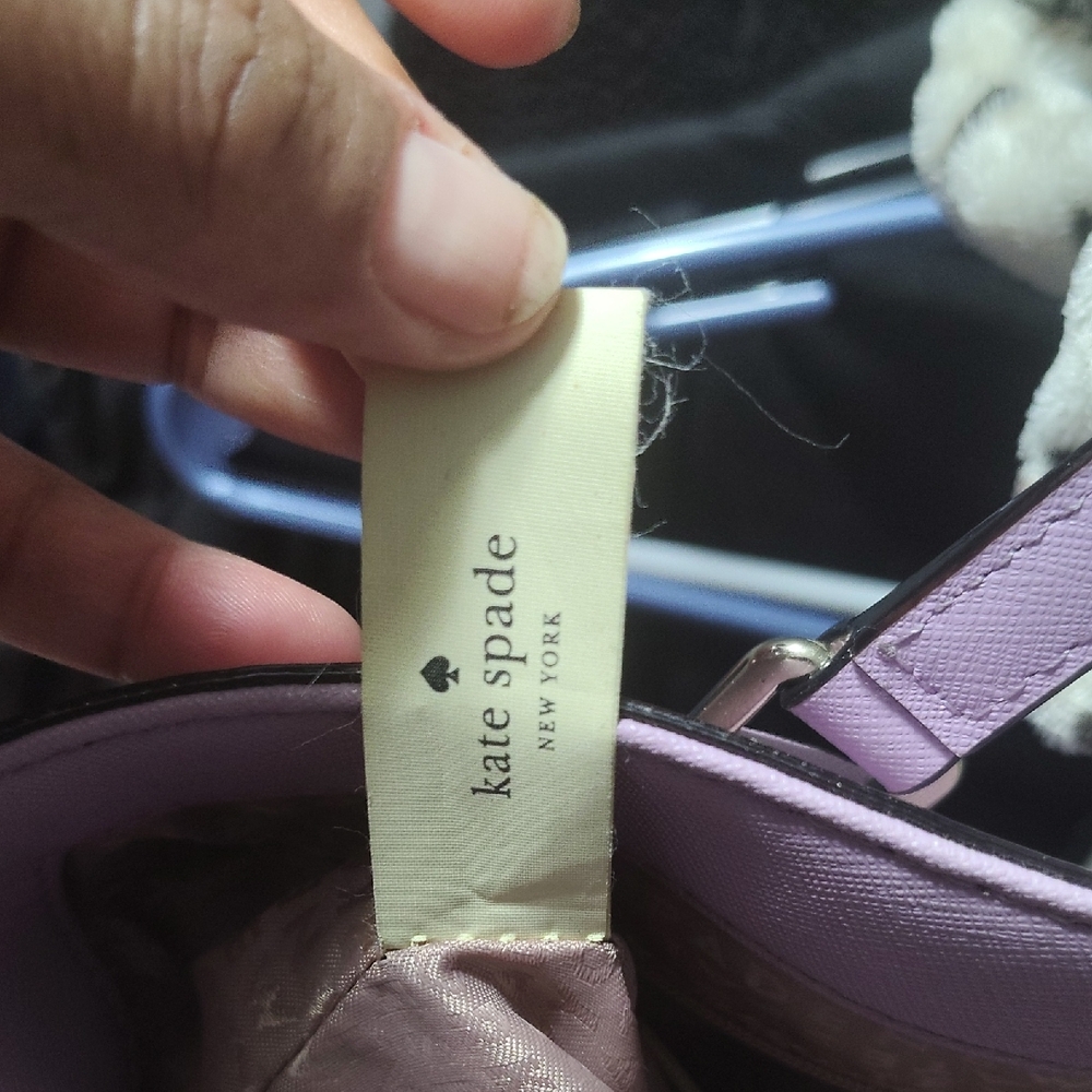 Kate Spade Lavender Tote Bag